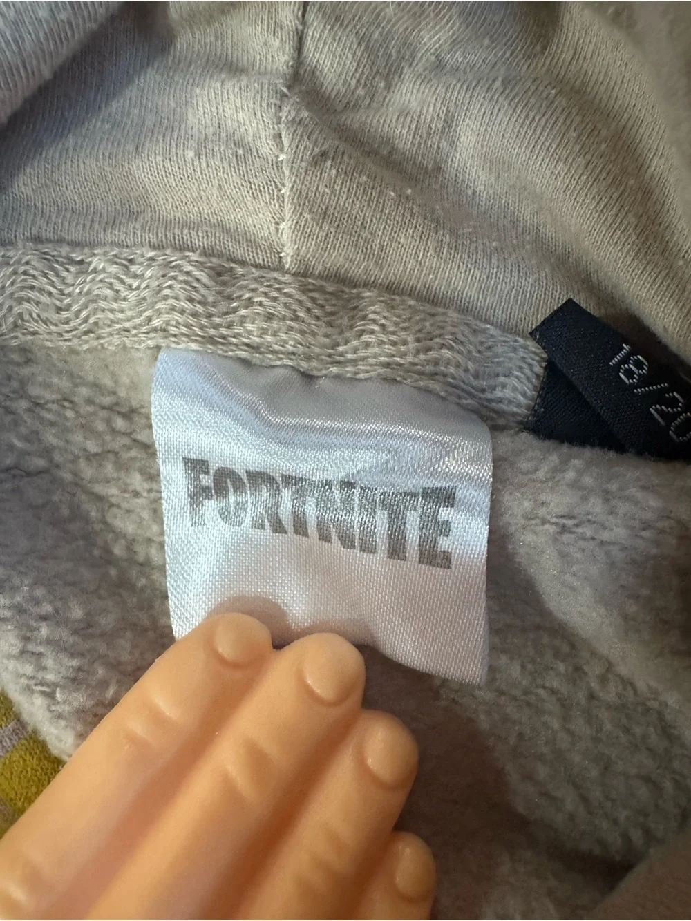Fortnite Fishstick Youth XL 18/20 All Over Print Pullover Hoodie Boys